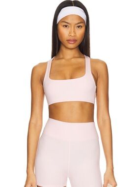 WellBeing + BeingWell Blush Pink Workout Set S